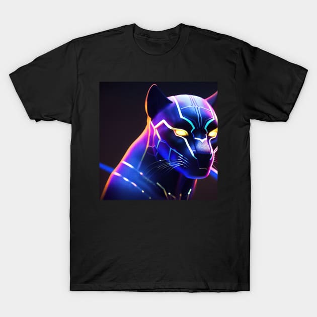 Panther T-Shirt by Art Consulate